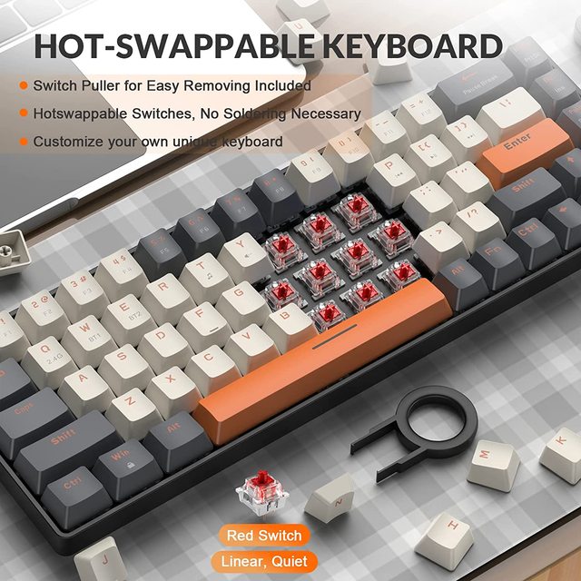 Wireless Mechanical Gaming Keyboard